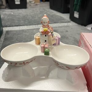 2003 AVON PRESIDENT'S CLUB SNOWLADY SERVING BOWL #2 2ND EDITION IN BOX